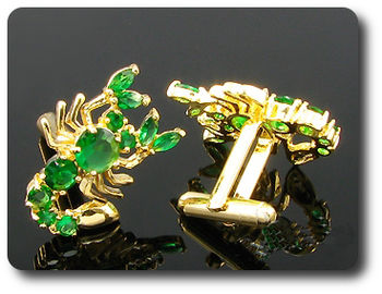 BOUTONS DE MANCHETTES SCORPION