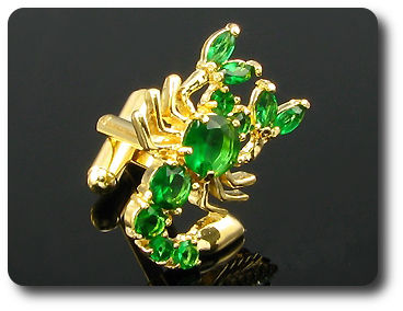 BOUTONS DE MANCHETTES SCORPION