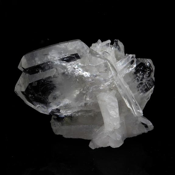 Quartz à âme (faden quartz). 20.0 ct.