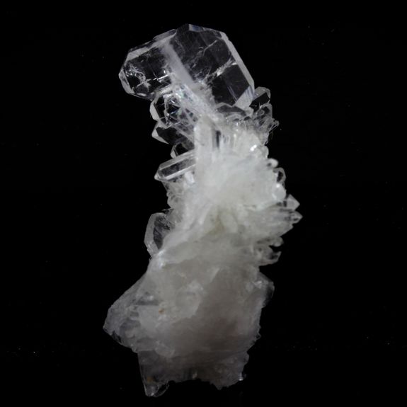 Quartz à âme (faden quartz). 35.0 ct.