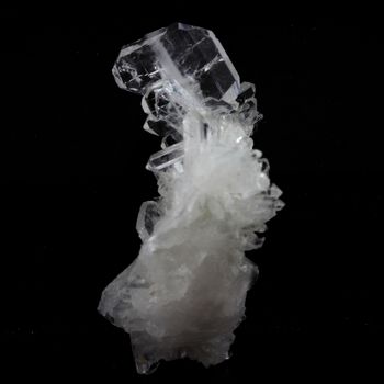 Quartz à âme (faden quartz). 35.0 ct.