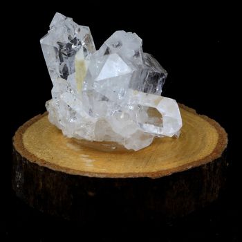 Quartz biterminé + Baryte. 39.35 ct.