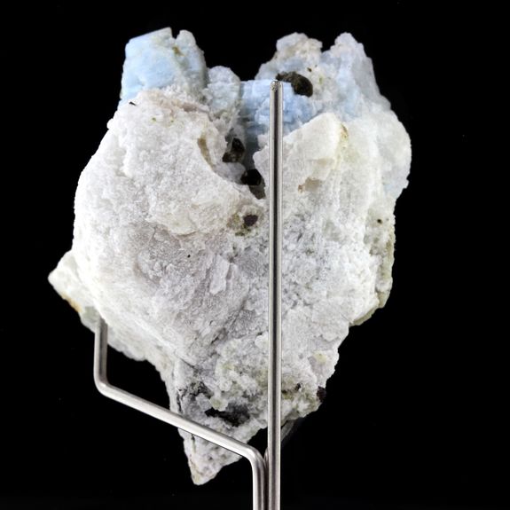 Alkali-beryl + Tourmaline.  451.5 ct.