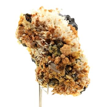 Rhodochrosite, Calcite, Sphalerite. 1888.5 ct.