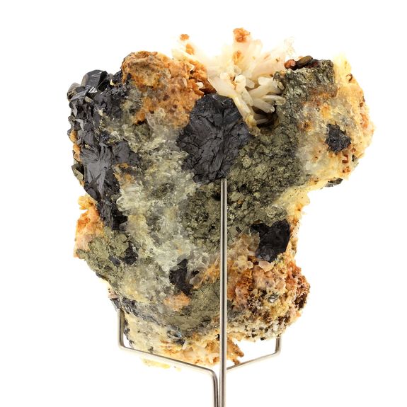 Rhodochrosite, Calcite, Sphalerite. 1888.5 ct.