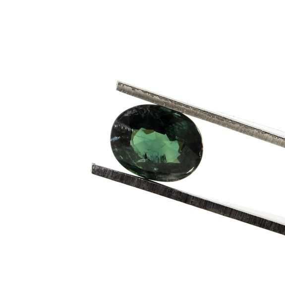 1.93 cts SAPHIR BLEU VERT. Non Chauffé