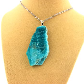 Collier Amazonite. 41.07 ct.