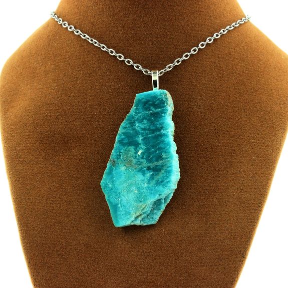Collier Amazonite. 41.07 ct.