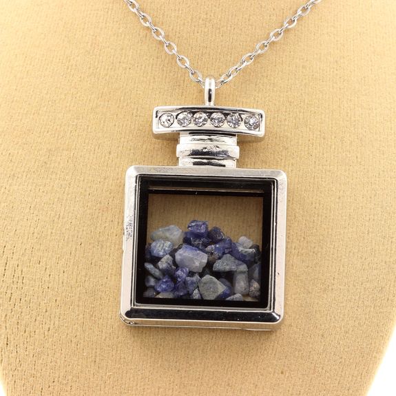 Raw Benitoite Bottle model