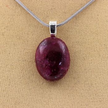 Ruby Necklace. 20.27 ct.