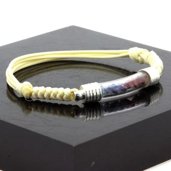 Bracelet Rubis + Saphir brut.