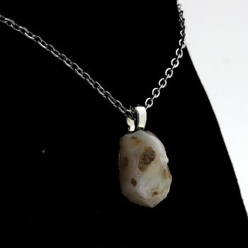 Raw Opal Necklace. 12.10 ct.