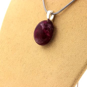 Ruby Necklace. 22.93 ct.