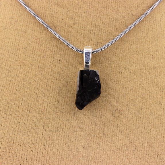 Raw Moonstone Necklace. 5.74 ct.