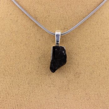Raw Moonstone Necklace. 5.74 ct.