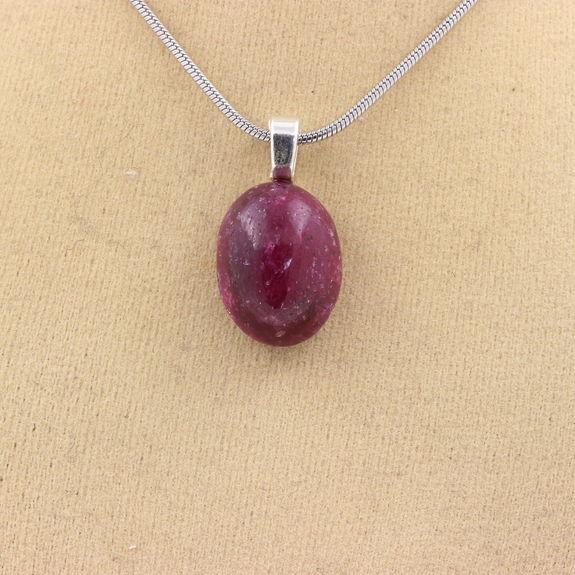 Ruby Necklace. 22.27 ct.