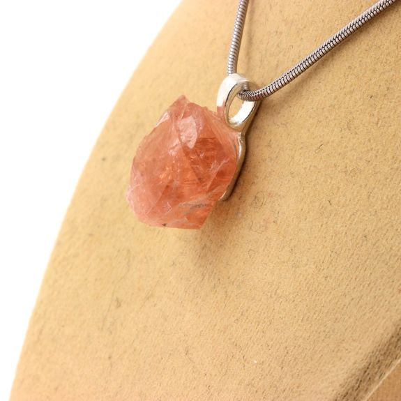 Raw Fluorite Necklace. 21.28 ct.