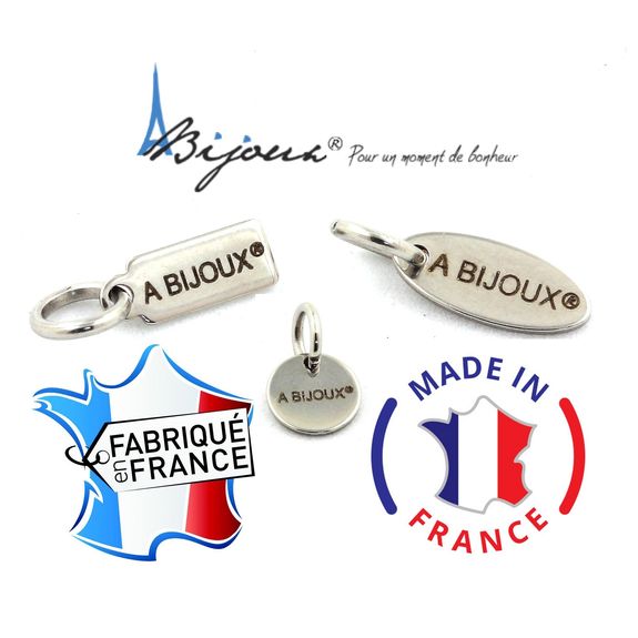 Bracelet Perles Agate noire 8 mm.