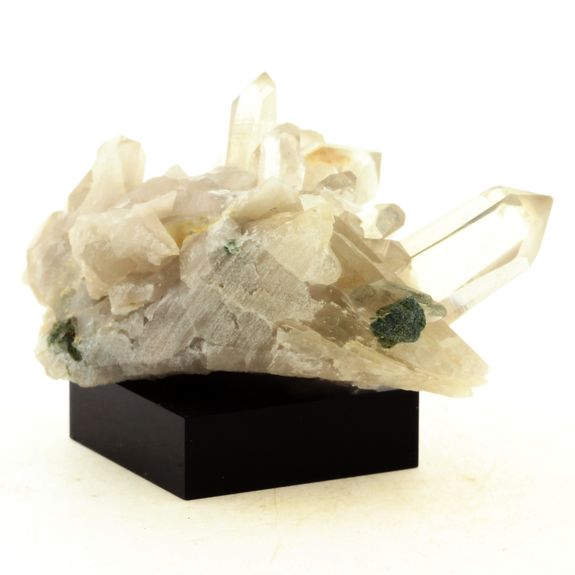 Quartz fumé + Chlorite. 345.0 ct.