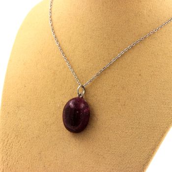 Ruby Necklace. 23.40 ct.