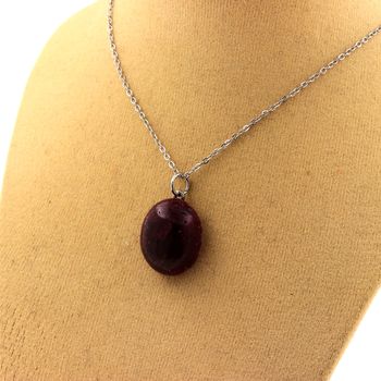Ruby Necklace. 20.76 ct.