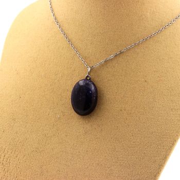 Collier Saphir. 15.66 ct.