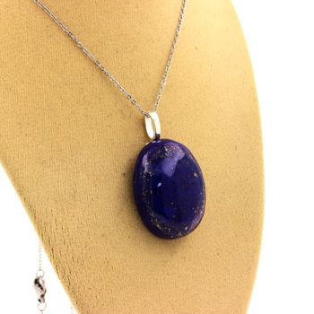 Collier Lapis Lazuli. 64.91 ct.