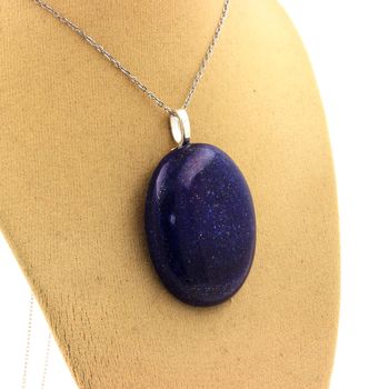 Lapis Lazuli Necklace. 76.23 ct.