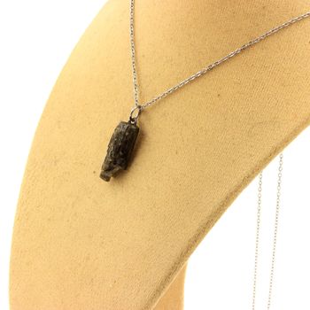 Collier Epidote brut. 6.99 ct.