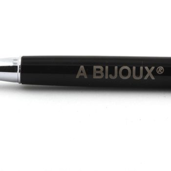 Raw Larimar mineral pen Dominican Republic.