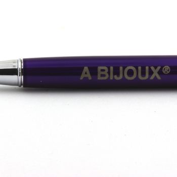 Stylo minéraux Opale multicolore d'Australie.