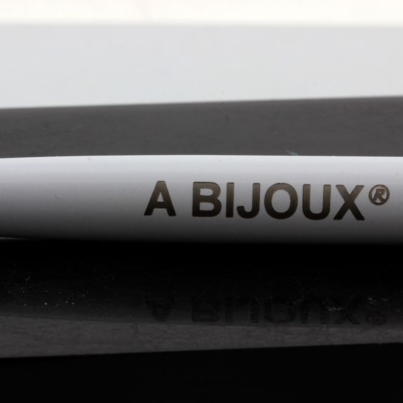 Raw Ruby mineral pen Madagascar.