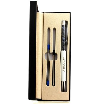 Raw Sapphire mineral pen Madagascar.