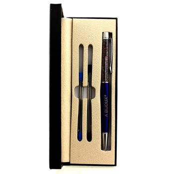 Raw Ruby mineral pen Madagascar.