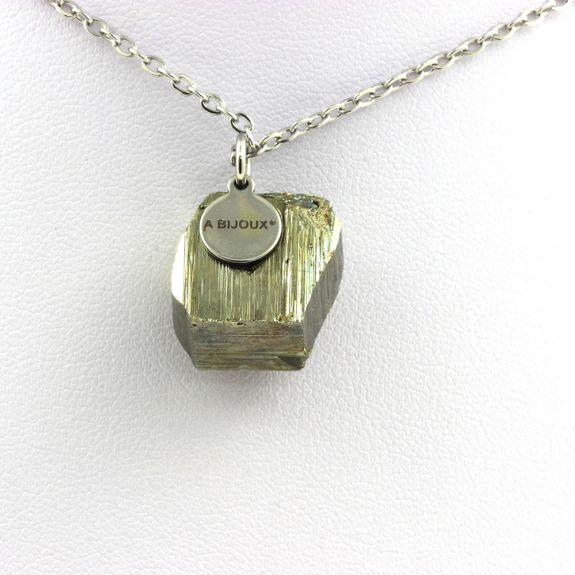 Raw Pyrite Necklace. 50.63 ct.