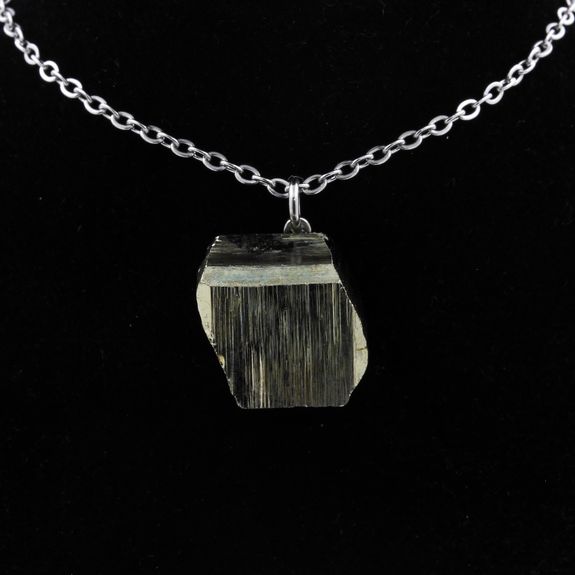 Raw Pyrite Necklace. 50.63 ct.