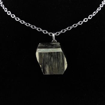 Raw Pyrite Necklace. 50.63 ct.
