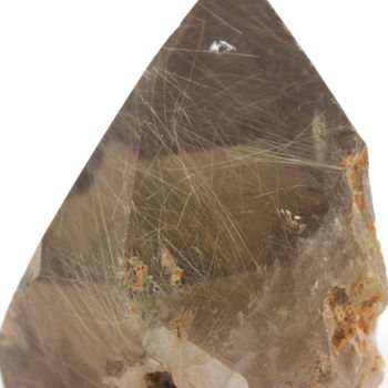 Smoky Quartz + Rutile. 179.85 ct.