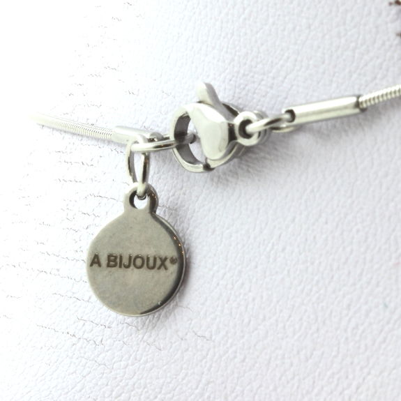 Collier 3 perles Emeraude de Zambie 8 mm