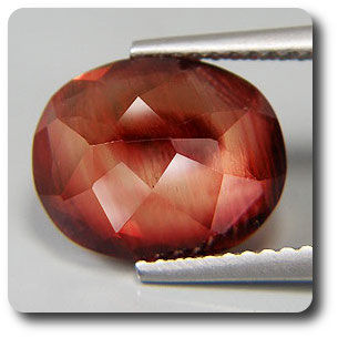 3.49 cts  ANDESINE ROUGE . VS