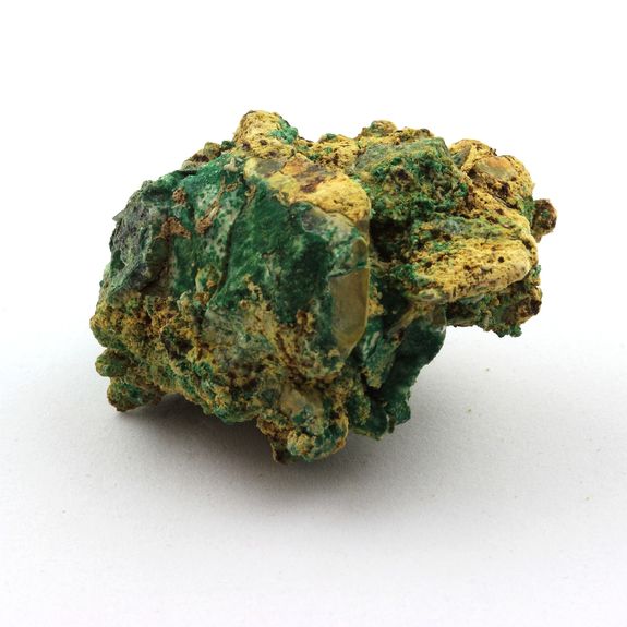 Bournonite + Bindheimite + Malachite. 190.30 ct.
