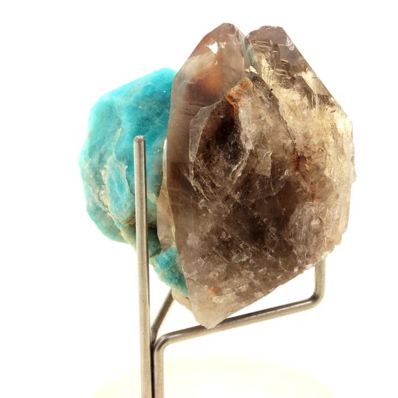 Quartz + Amazonite. 211.75 ct.