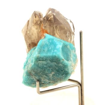 Quartz + Amazonite. 211.75 ct.