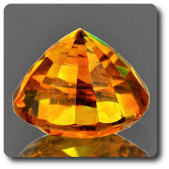 1.39CT. GOLDEN YELLOW SPHALERITE . IF