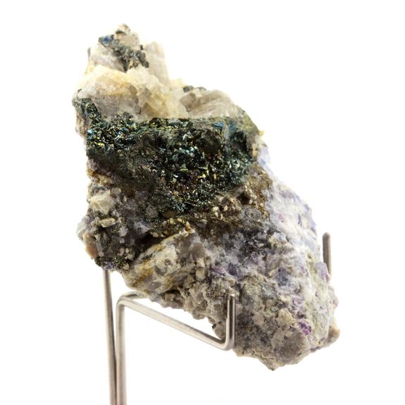 Pyrite + Marcasite + Fluorite. 486.0 ct.