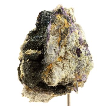 Pyrite + Marcassite + Fluorite. 1667.0 ct.