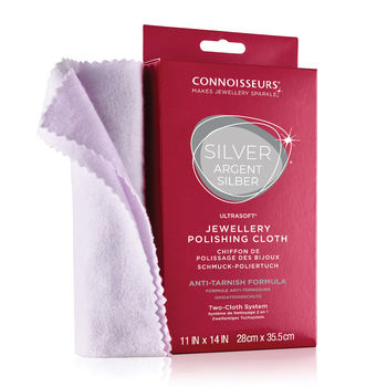Silver jewelry polishing cloth. Jewelry cleaner.