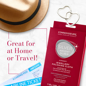 Silver jewelry polishing cloth. Jewelry cleaner.