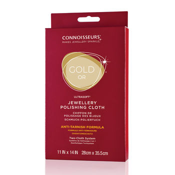 Gold jewelry polishing cloth. Jewelry cleaner.