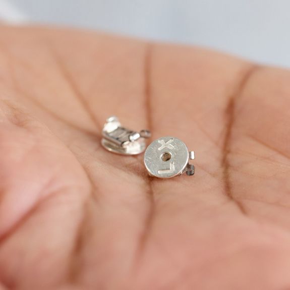 Lox Précieux Palladium Plaqué Argent Sterling 925. 1 paire.